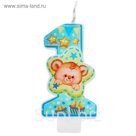 Свеча цифра "1"