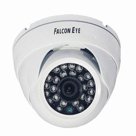 Камера AHD купольная FALCON EYE FE-ID720AHD/20M, 1/4", внутренняя, цветная, 1280?720, белая