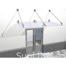 Стеклянный козырек лестничные ограждения установка ремонт