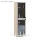 Пенал-витрина 600 Агата, 600х480х2160, Дуб девон