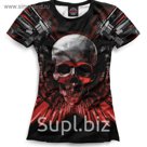 Футболка женская Skull, размер M SKU-587516