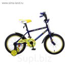 Велосипед 16" GRAFFITI Spector, 2017, цвет синий