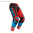 Штаны FOX 180 Mako, красно-синие, размер 34