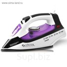 Утюг Centek CT-2338, 2600 Вт, 350 мл, керам., капля-стоп, антинак., самоочист., фиолетовый