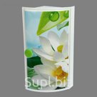 Полка для ванной, угловая "Лотос"