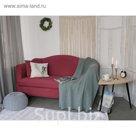 Чехол для мягкой мебели Collorista,4-х местный диван,наволочка 40*40 см в ПОДАРОК,бордовый