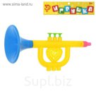 Игрушка музыкальная дудка "Радуга", МИКС