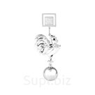 Держатель для визиток Crystocraft «Петушок»

Высота: 114 мм.

Материал: металл.

Цвет: серебристый.

Отделка: кристаллы Swarovski.

Производитель: United Art M…