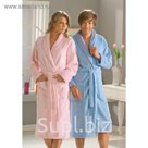 Махровый халат "ANGORA", размер S, розовый