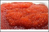 Икра нерки лососевая зернистая в кубах,