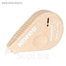 Корректирующая лента 4.2мм*14.5м KORES Wooden XtraLONG-eco '85846