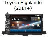 FlyAudio G8829H01 - Штатное головное устройство для TOYOTA Highlander 2014-2016 г.в