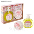 Подарочный набор "Счастья в каждом мгновении": жидкое мыло, крем для рук