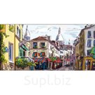 Картина ART холст Солнечный день в Париже