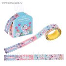 Наклейки - клейкая лента "Котята", Коты Аристократы, 2см х 2 м