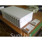 Укомплектованный оптический кросс для монтажа в телекоммуникационную стойку 19". Высота 3U. Максимально позволяет организовать 96 оптических портов LC, SC, FC,…