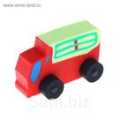 Ластик фигурный "Спецмашина", микс