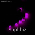 Гирлянда "Метраж" улич. с насад. "Кристаллы" 5 м, темн. пр. LED-40, контр. 8 р, ФИОЛЕТ