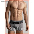 Трусы мужские-боксеры, размер L, цвет серый