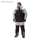 Костюм для зимней рыбалки Fisherman Хито, черный/серый, L