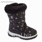 Дутики зимние детские Suba арт. B2206-1-26, цвет черный, размер 26