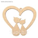 Бирка для творчества "Коты в любви"