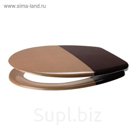 Сиденье для унитаза RATTAN дюропластовое