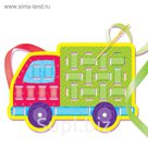 Вышивка лентами "Поехали!" + пластиковая игла