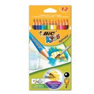 Карандаши цветные акварельные BIC «Aquacouleur», 12 цветов, заточенные, европодвес