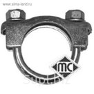 Хомут глушителя усиленный d=76мм METALCAUCHO 00625