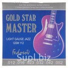 Струны GOLD STAR MASTER Light Gauge Jazz ( .012 - .055, навивка - нерж. сплав на граненом керне)