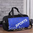 Сумка спорт SPORTS, 40*21*23, 1 отд на молнии, длинн ремень, ярко-синий
