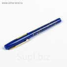 Ручка гелевая 0,5 мм синяя корпус Лабиринт