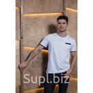 Футболка мужская цвет белый размер 50