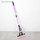 Швабра PVA с роликовым отжимом, телескопическая ручка 78-110 см