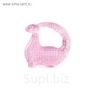 Охлаждающий прорезыватель для зубов, розовый