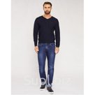 Джинсы мужские узко-прямые MR3149CZ-508 DARK BLUE размеры 30-38