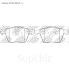 Колодки тормозные дисковые NIBK PN0352
