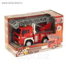 Машина "Пожарная машина", инерция, свет, звук, 1:20