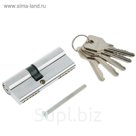 Цилиндровый механизм ЕСО Z Л-80, 45-35, цвет хром