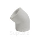 Угольник PPR 45* ?40 GP (белый)