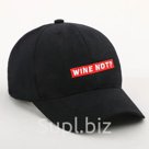 Кепка Wine not мужская черный