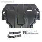 Защита картера и КПП Rival VW Touran 2004-2015, 111.5107.1