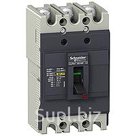 Выключатель автоматический трехполюсный 80А 25кА EZC100F (EZC100F3080) Schneider Electric