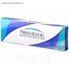 Цветные контактные линзы FreshLook One-Day  Gray, -4,75/8,6 в наборе 10шт