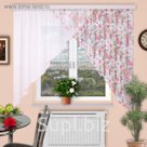 Штора для кухни "Дуэт", размер 180х400 см-1 шт. цвет 80