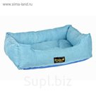 Лежак Pride ПРОВАНС, цвет голубой 90х80х25 см