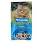 Сухой корм Chammy для кошек рыба 1 9 кг