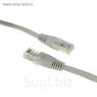 Патч-корд UTP Gembird, 7.5 м, 5 e, многожильный, литой