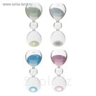 часы песочные 10 минут Классика из 3 кругов 19см микс